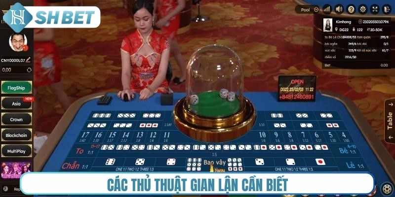 Các thủ thuật gian lận cần biết