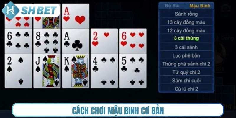 Cách chơi Mậu Binh cơ bản