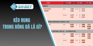 Kèo rung trong bóng đá là gì